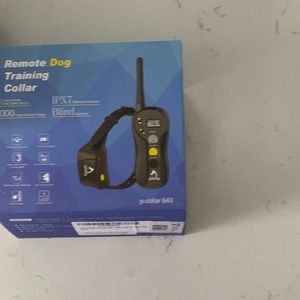 Remote dog training collar